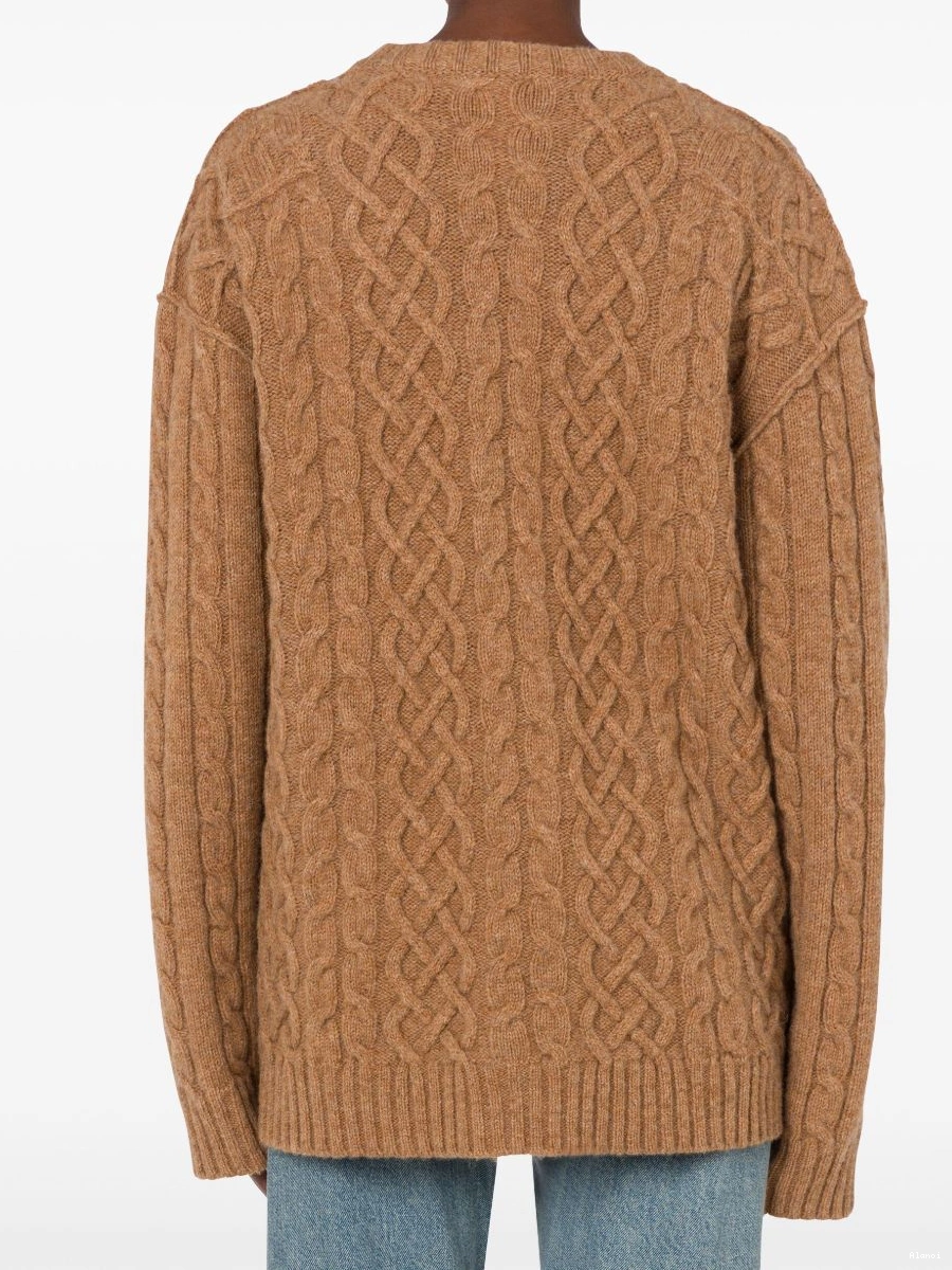 Cheap Alanui jumper virgin-wool cable-knit Women 0708
